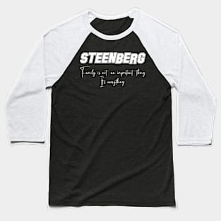 Steenberg Second Name, Steenberg Family Name, Steenberg Middle Name Baseball T-Shirt